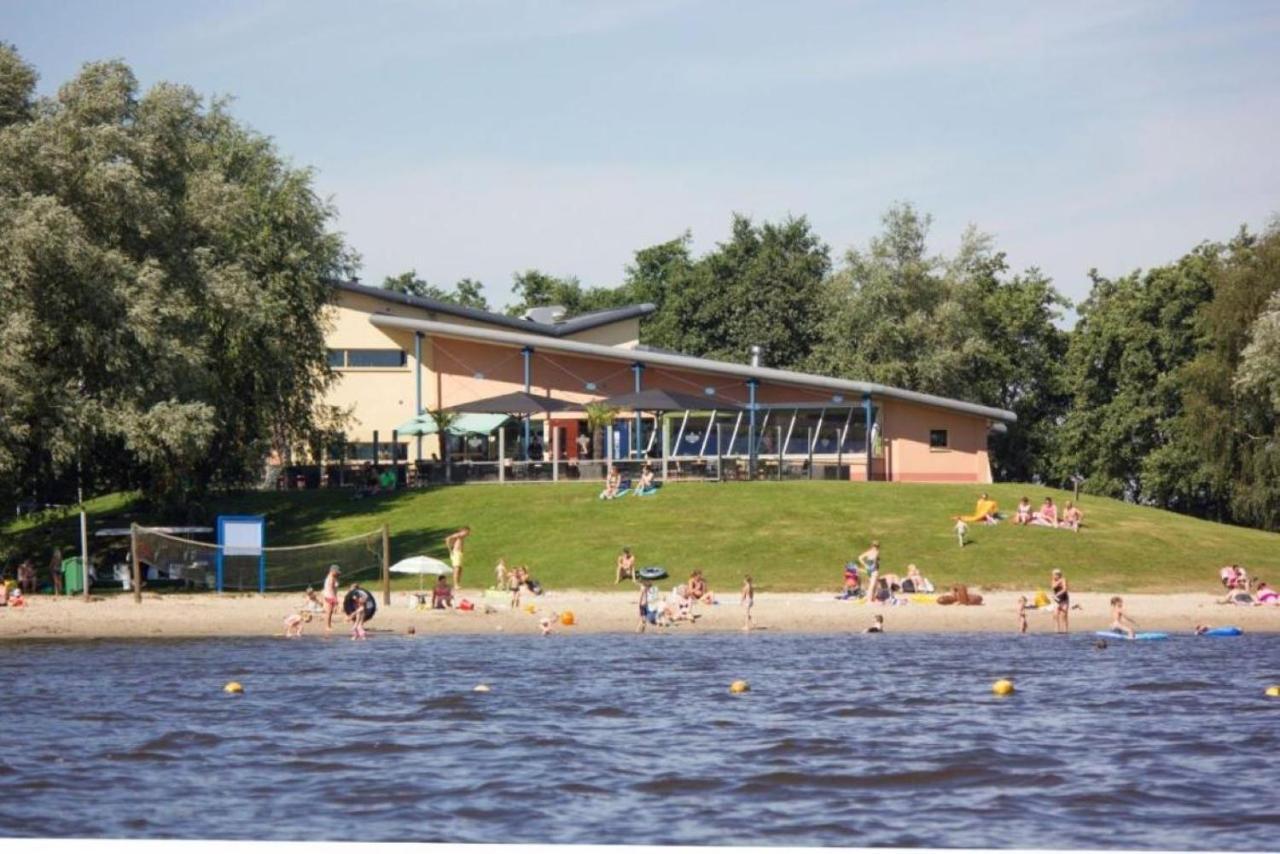 Вілла Kajuit423 6Pers 5Sterren Vakantiepark Bergumermeer Aan Het Water In Friesland Met Zwembad Suameer Екстер'єр фото