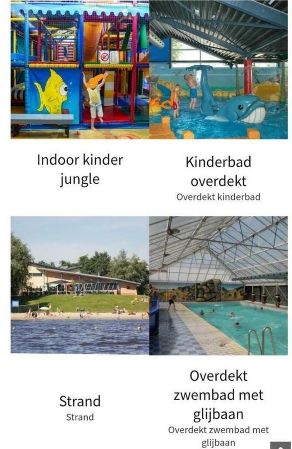 Вілла Kajuit423 6Pers 5Sterren Vakantiepark Bergumermeer Aan Het Water In Friesland Met Zwembad Suameer Екстер'єр фото