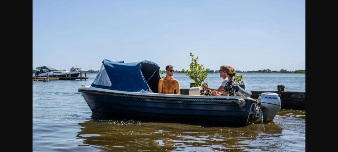 Вілла Kajuit423 6Pers 5Sterren Vakantiepark Bergumermeer Aan Het Water In Friesland Met Zwembad Suameer Екстер'єр фото