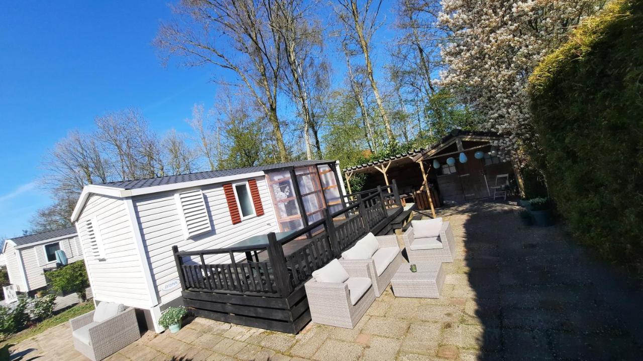 Вілла Kajuit423 6Pers 5Sterren Vakantiepark Bergumermeer Aan Het Water In Friesland Met Zwembad Suameer Екстер'єр фото