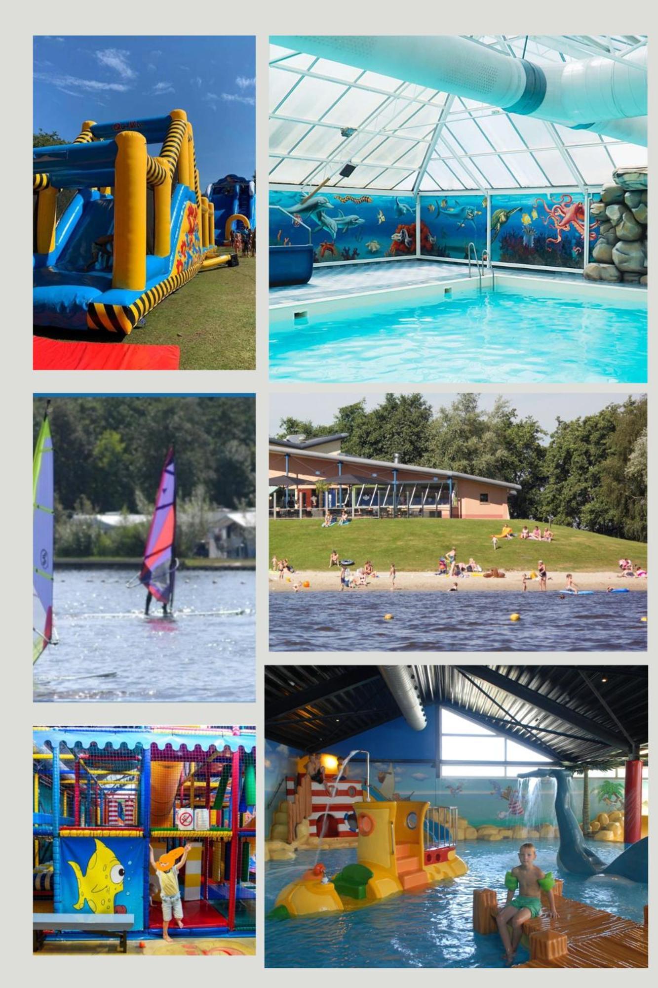 Вілла Kajuit423 6Pers 5Sterren Vakantiepark Bergumermeer Aan Het Water In Friesland Met Zwembad Suameer Екстер'єр фото